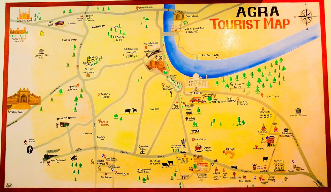 Safarnama Agra Bed & Breakfast Agra  Exterior photo